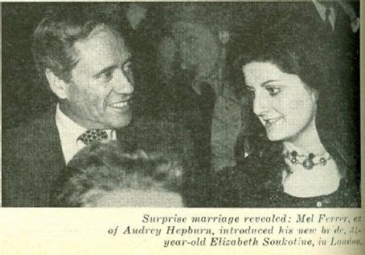 Elizabeth Soukhotine- Who is Mel Ferrer's wife?